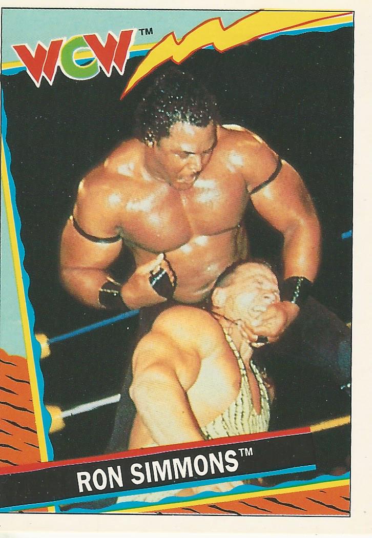 WCW Topps 1992 Ron Simmons #10