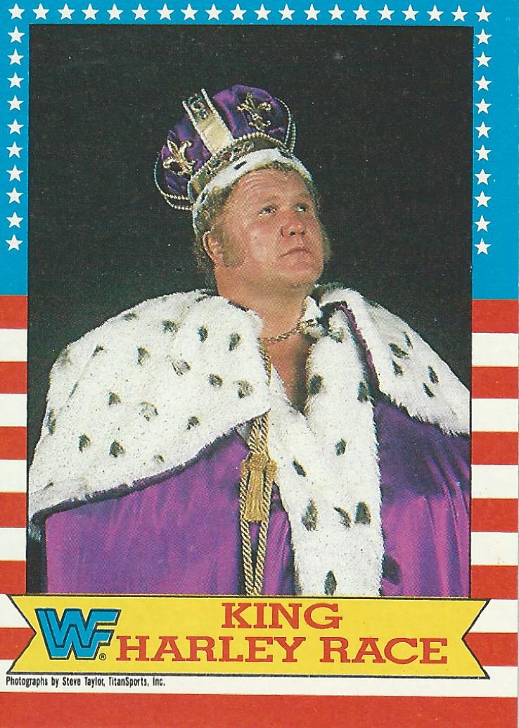 Topps WWF Wrestling Cards 1987 Harley Race #10