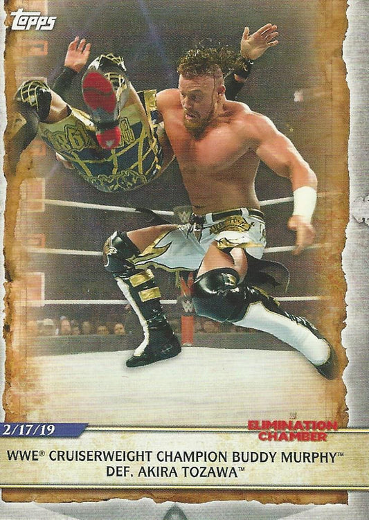WWE Topps Road to Wrestlemania 2020 Buddy Murphy #10