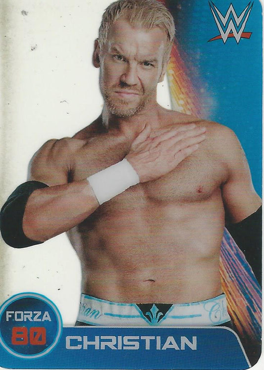 WWE Edibas Lamincards 2014 Christian #10