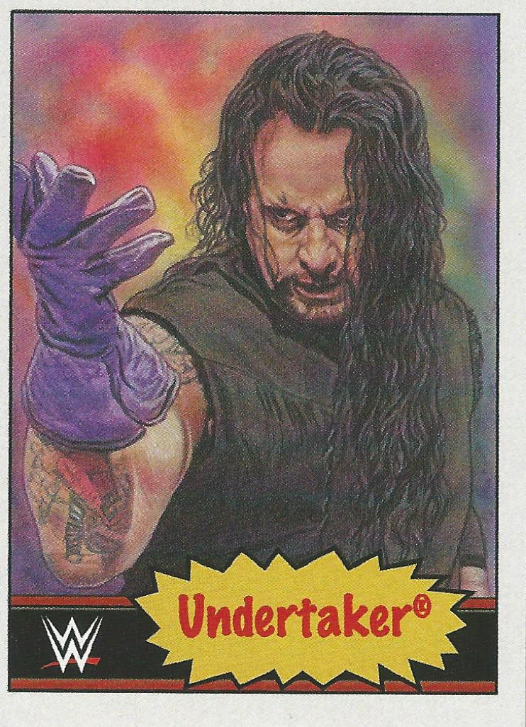 WWE Topps Living Set 2021 The Undertaker #10
