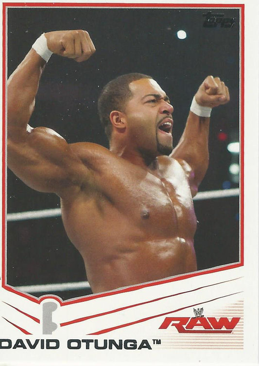 WWE Topps 2013 David Otunga #10