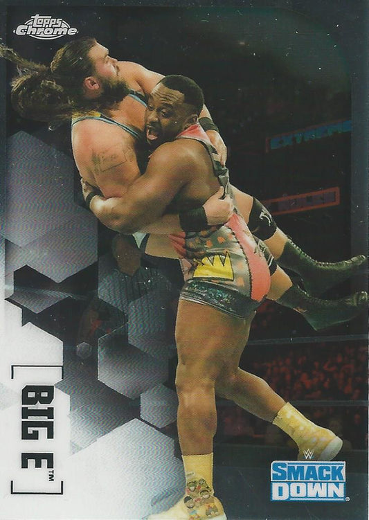 WWE Topps Chrome 2020 Big E #10