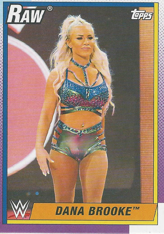 WWE Topps Heritage 2021 Dana Brooke #10