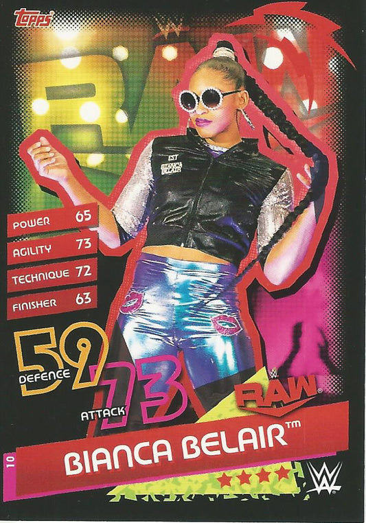 WWE Topps Slam Attax Reloaded 2020 Bianca Belair #10