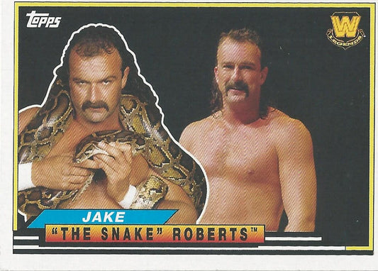 WWE Topps Heritage 2018 Jake the Snake Roberts BL-23