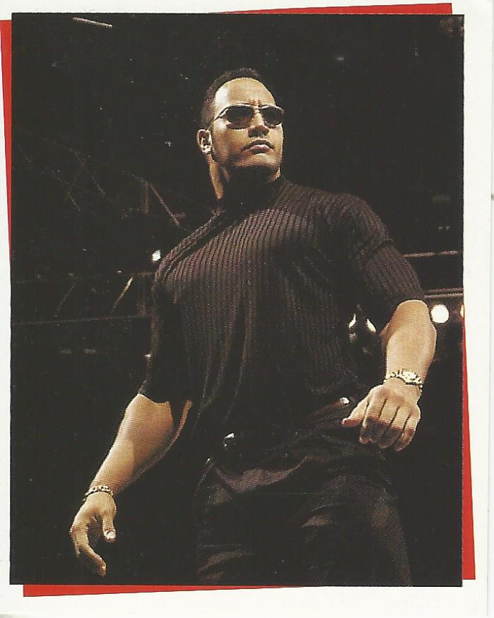 WWF Smackdown Stickers 2000 The Rock #10