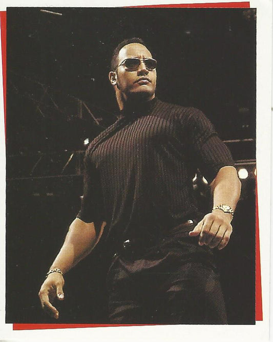 WWF Smackdown Stickers 2000 The Rock #10