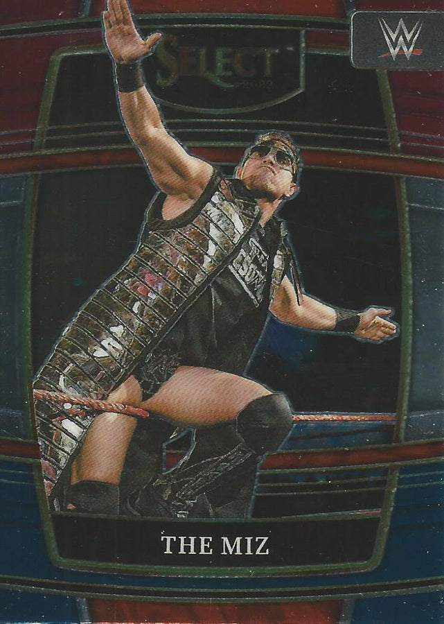 WWE Panini Select 2022 Red/Silver/Blue The Miz #10