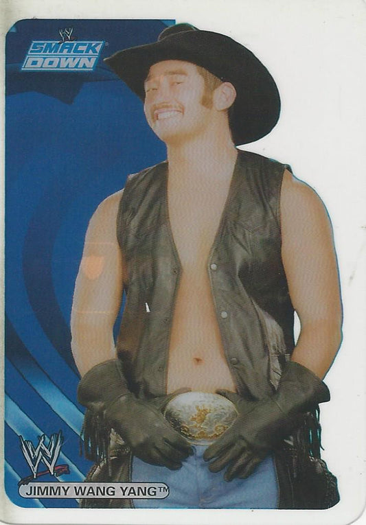 WWE Edibas Lamincards 2006 Jimmy Wang Yang #10