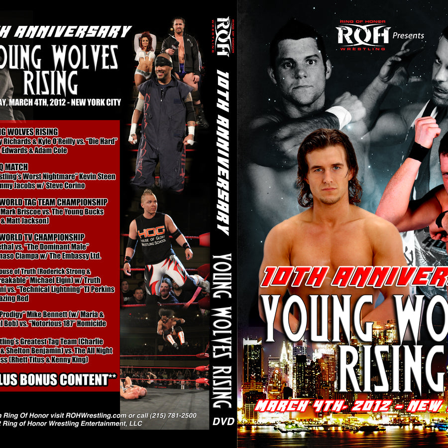 10th Anniversary: Young Wolves Rising- New York, NY 3/4/12 (DVD)