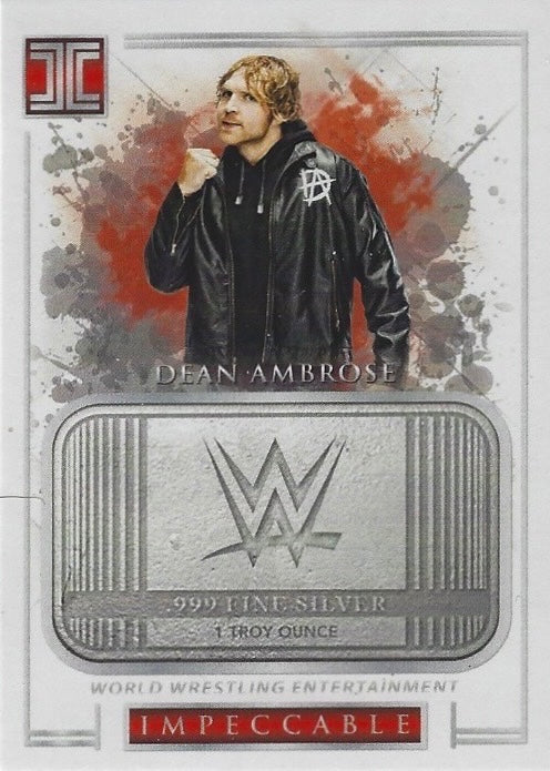 World Wrestling Entertainment – Dean Ambrose trading card PW Catalog