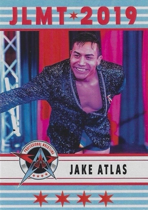 “Superstar” Jake Atlas trading card PW Catalog