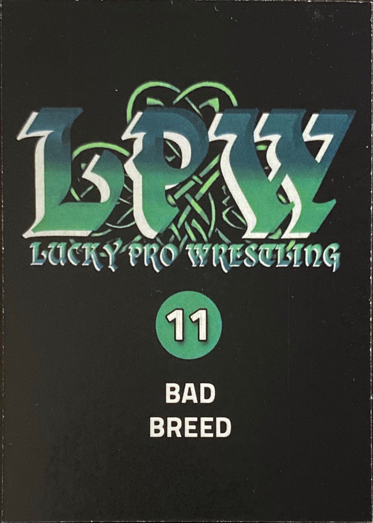 Bad Breed trading card PW Catalog