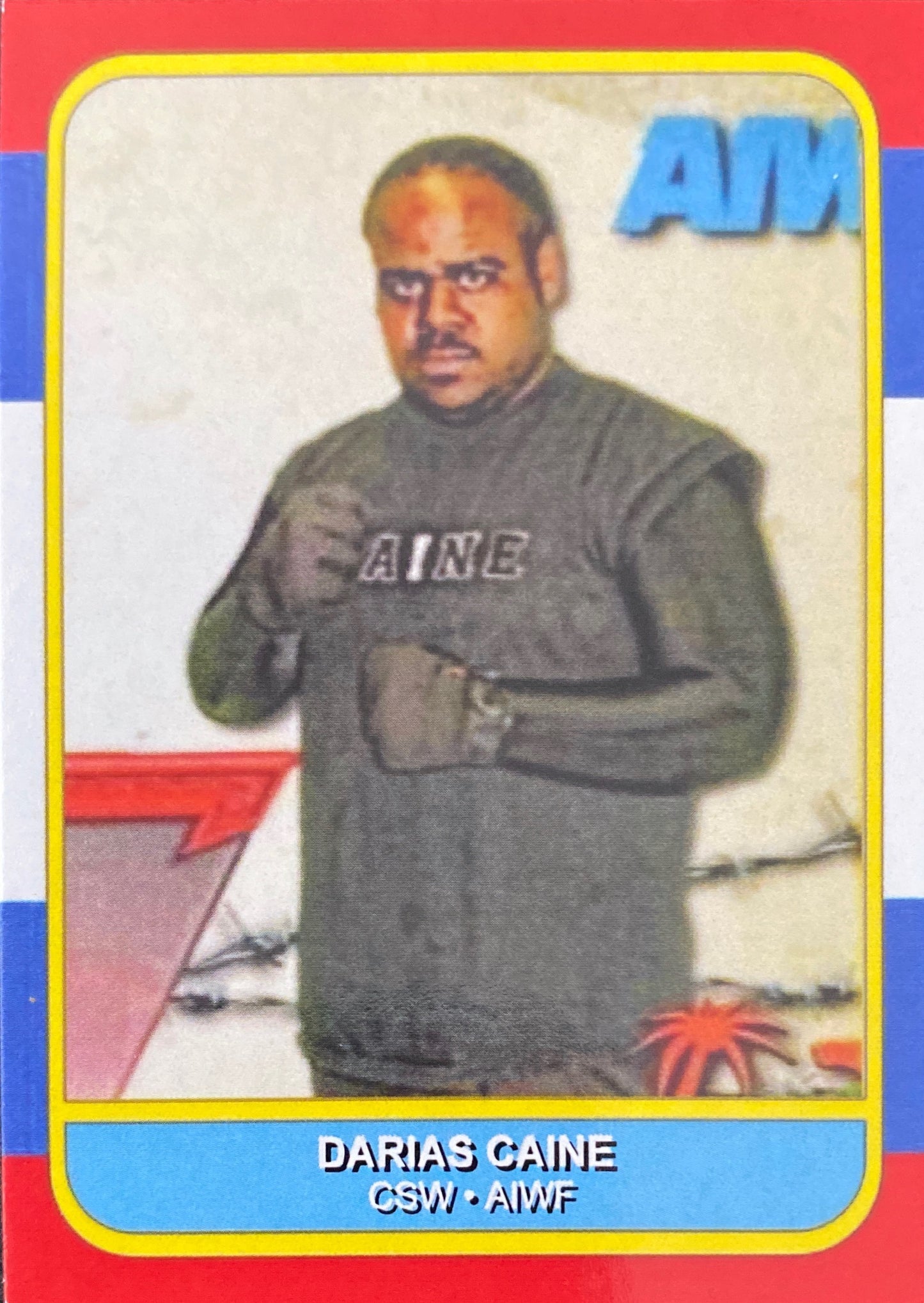 Darias Caine trading card PW Catalog