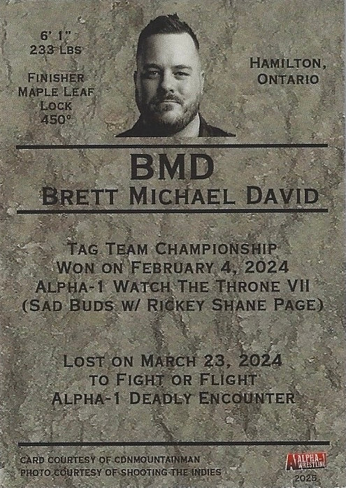 SAD Buds (RSP & BMD) – TAG Team Champions