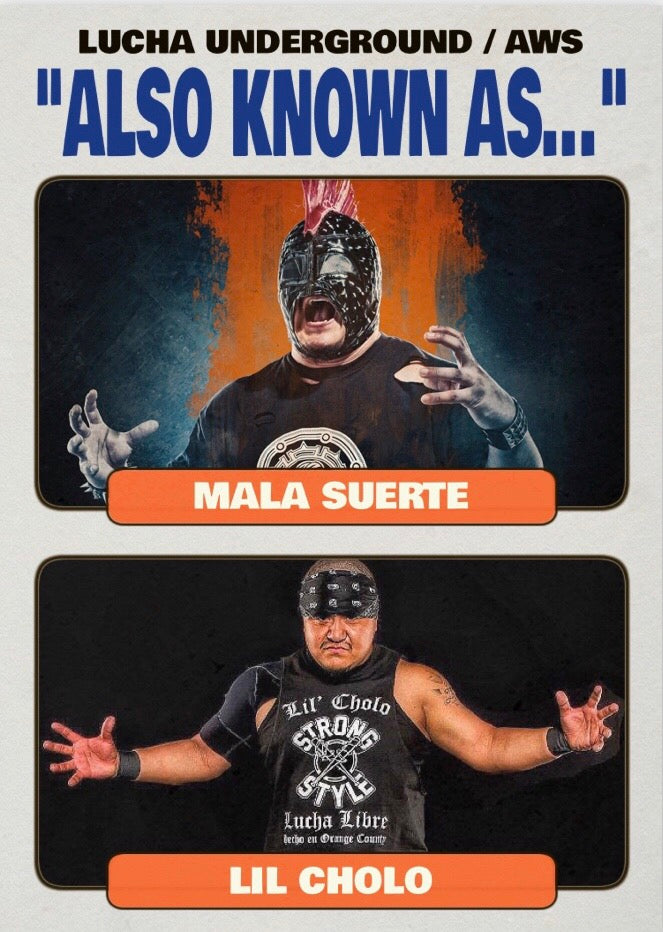 Mala Suerte / LIL Cholo trading card PW Catalog