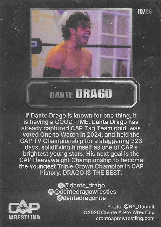 Dante Drago trading card PWcatalog
