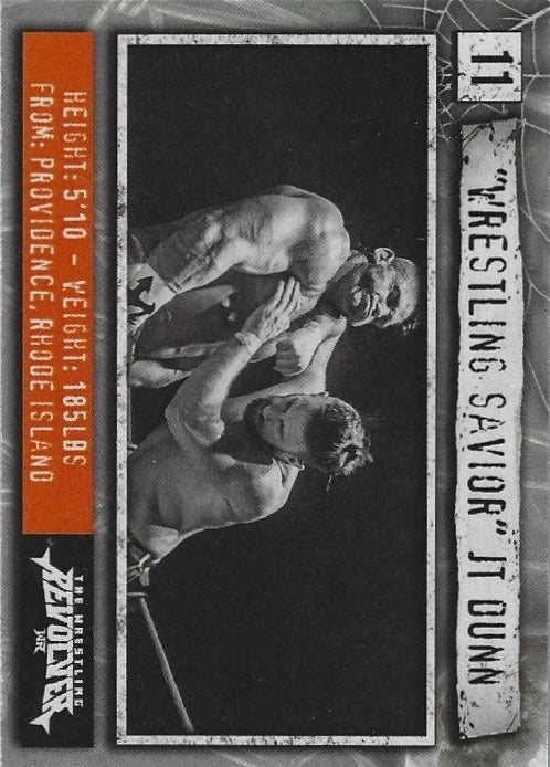 “Wrestling Savior” JT Dunn trading card PW Catalog