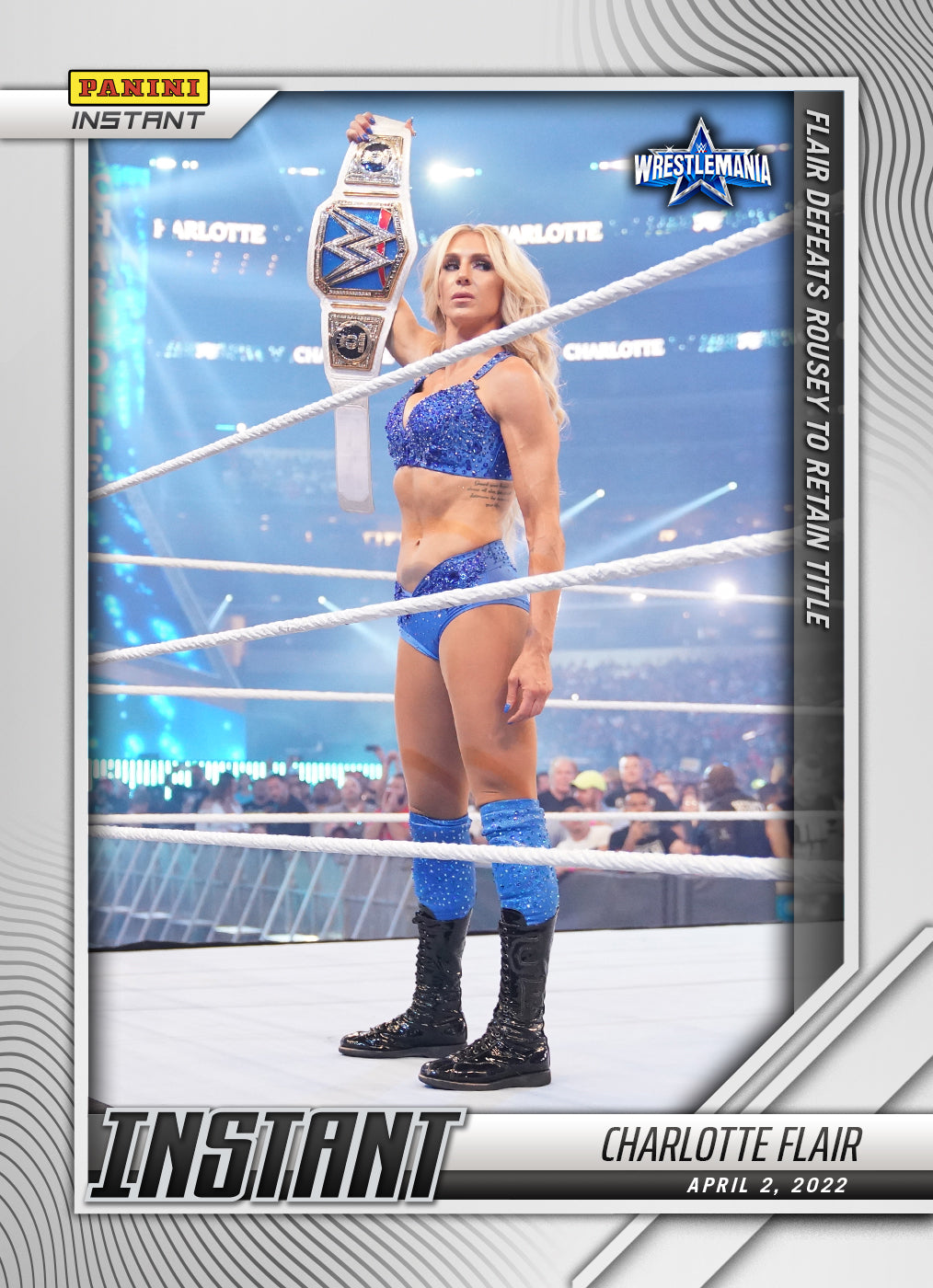 Charlotte Flair – Flair Defeats Rousey to Retain Title