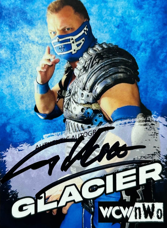 Glacier trading card PW Catalog