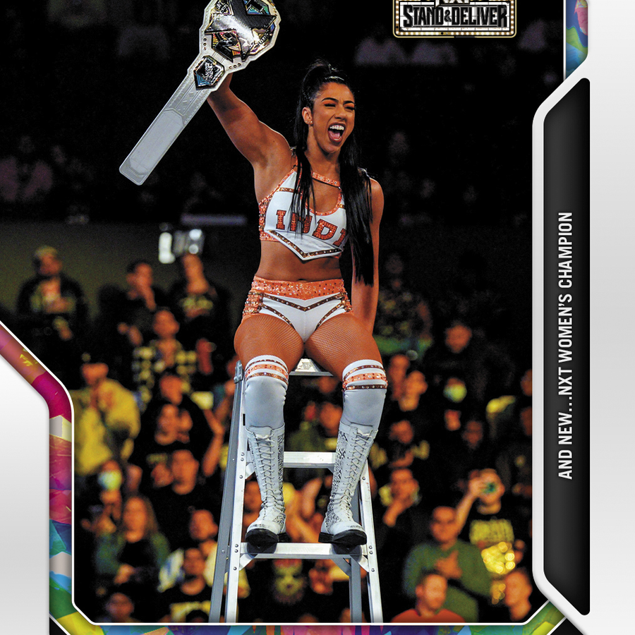 Indi Hartwell – and NEW… NXT Women’s Champion trading card PW Catalog