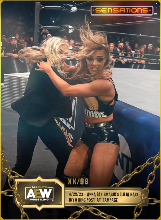 4/28/23 – Anna JAY – Anna JAY Smashes Julia Hart Into Ring Post at Rampage