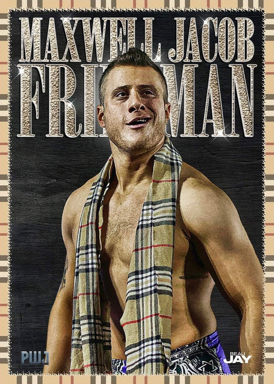 Maxwell Jacob Friedman trading card PW Catalog