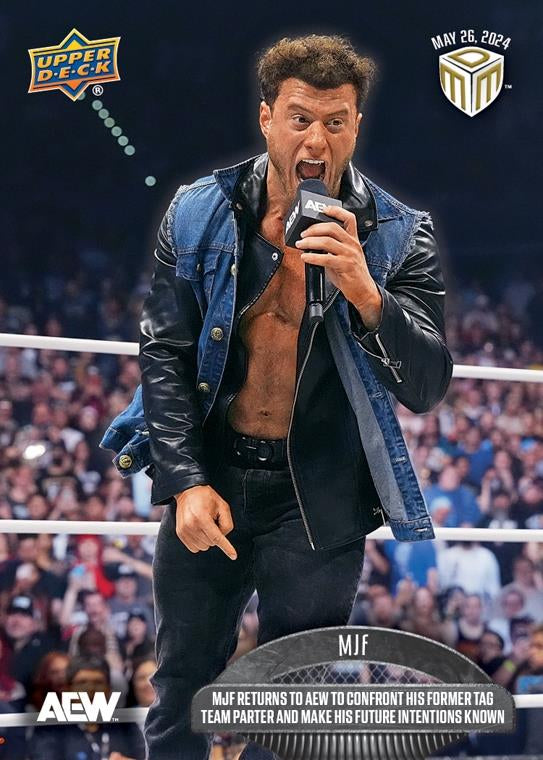 MJF – MJF Returns to AEW to Confront HIS Former TAG Team Partner and Make HIS Future Intentions Known