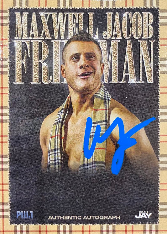 Maxwell Jacob Friedman trading card PW Catalog