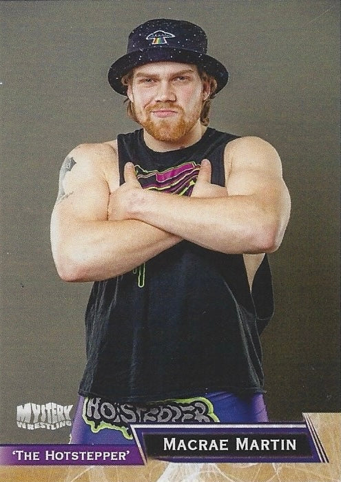 ‘The Hotstepper’ Macrae Martin trading card PW Catalog