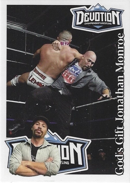 God’s Gift Jonathan Monroe trading card PW Catalog