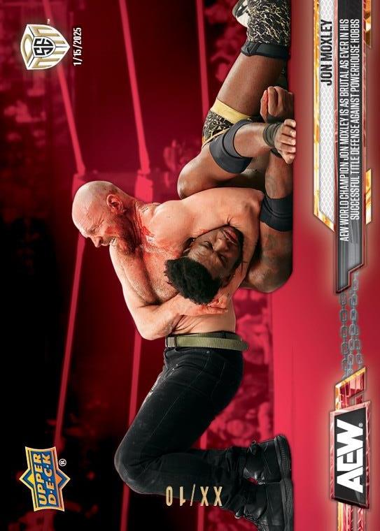 JON Moxley – AEW World Champion JON Moxley IS AS Brutal AS Ever in HIS Successful Title Defense Against Powerhouse Hobbs