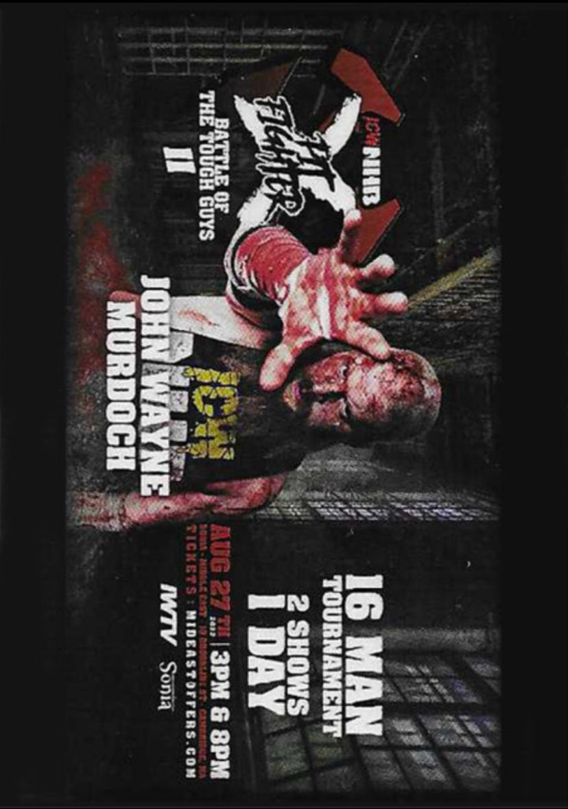 Pit Fighter X – John Wayne Murdoch trading card PW Catalog