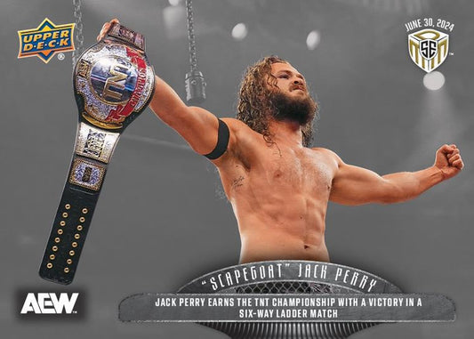 “Scapegoat” Jack Perry – Jack Perry Earns the TNT Championship With a Victory in a Six-Way Ladder Match