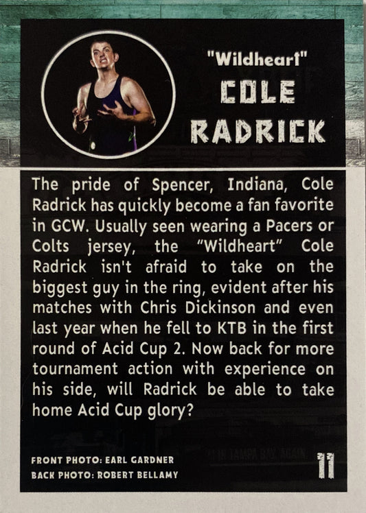 “Wildheart” Cole Radrick