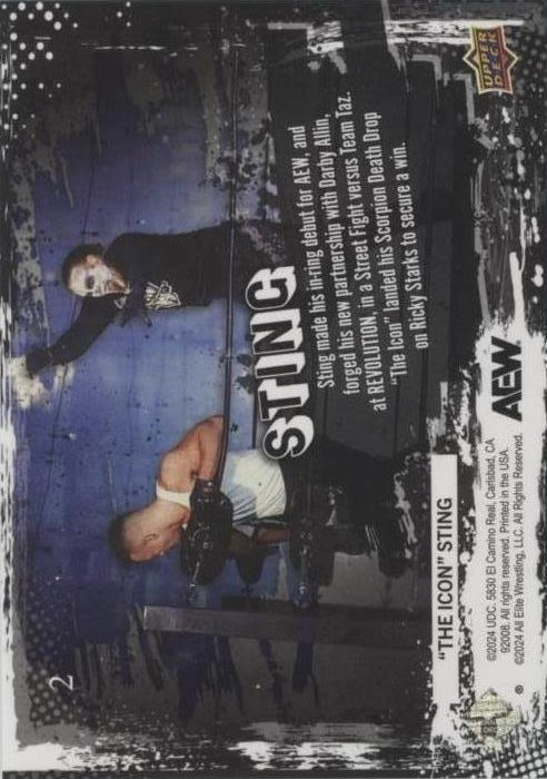 3/7/21 – Sting Competed in HIS First Match in AEW at Revolution
