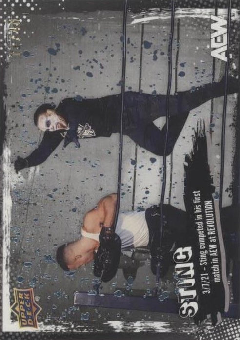 3/7/21 – Sting Competed in HIS First Match in AEW at Revolution