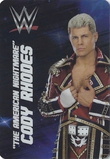 “The American Nightmare” Cody Rhodes trading card PW Catalog
