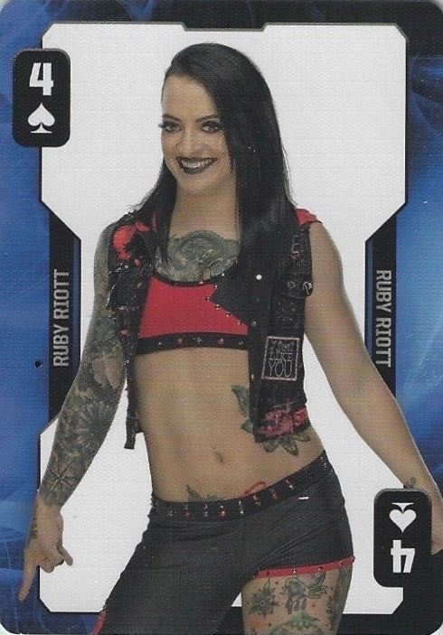 Ruby Riott trading card PW Catalog