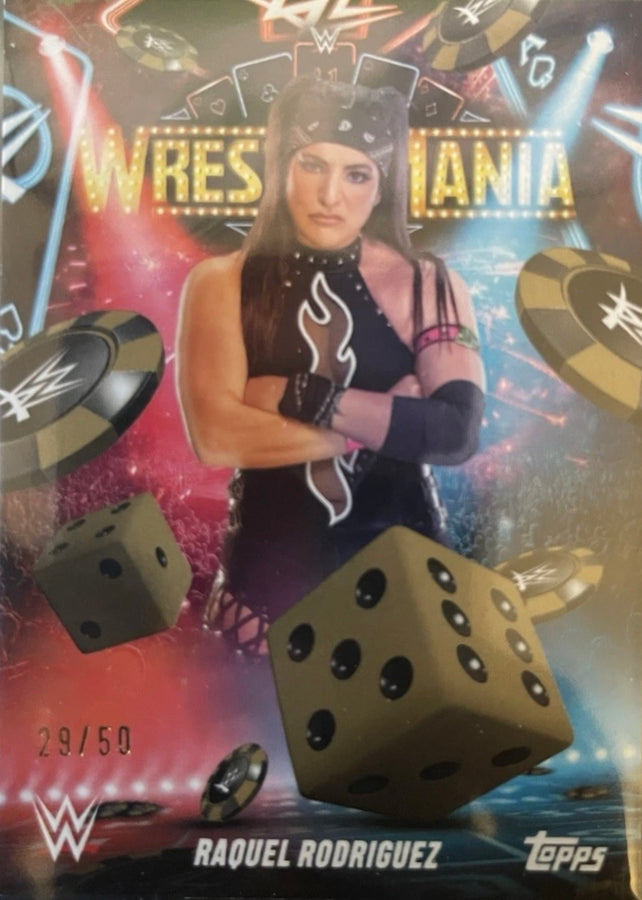 Raquel Rodriguez trading card PW Catalog