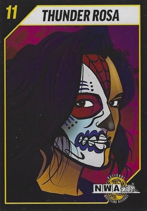Thunder Rosa trading card PW Catalog