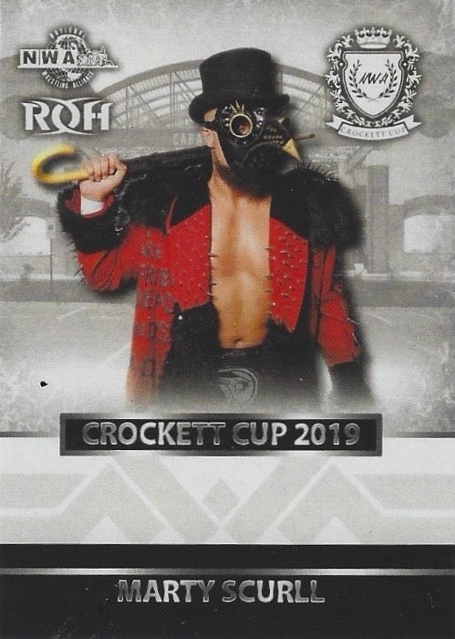 Marty Scurll trading card PW Catalog