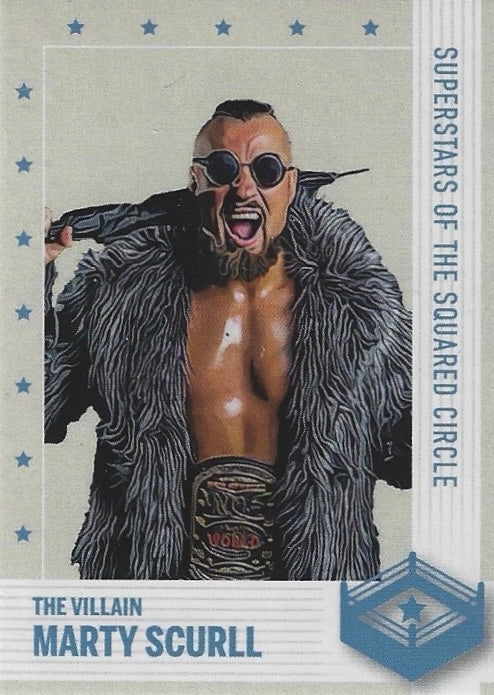The Villain Marty Scurll trading card PW Catalog