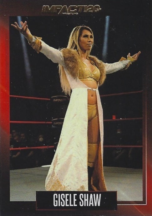 Gisele Shaw trading card PW Catalog