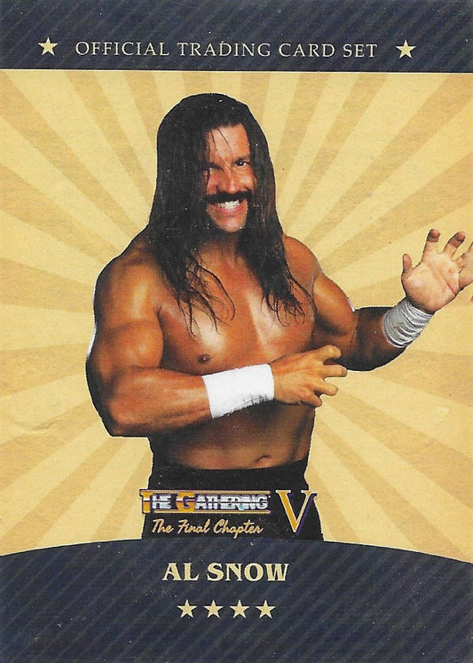 AL Snow trading card PW Catalog