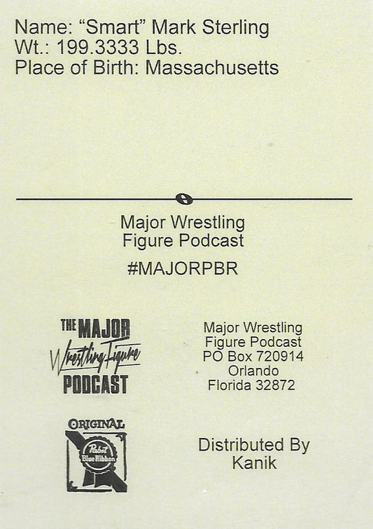 “Smart” Mark Sterling trading card PW Catalog