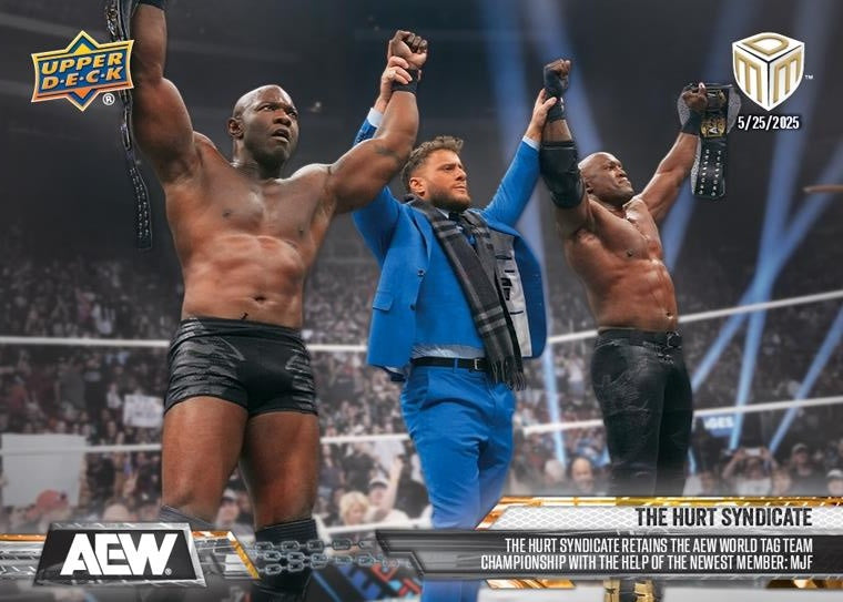 The Hurt Syndicate – The Hurt Syndicate Retains the AEW World TAG Team Championship With the Help of the Newest Member: MJF