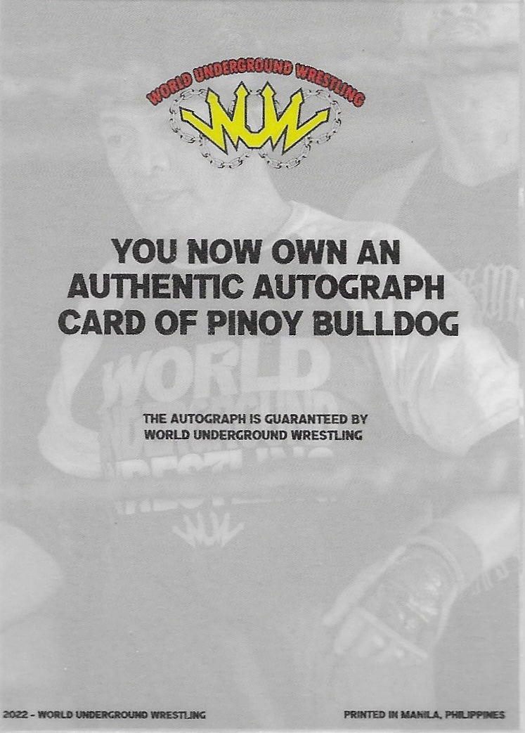 Pinoy Bulldog A.K.A. Taskmaster