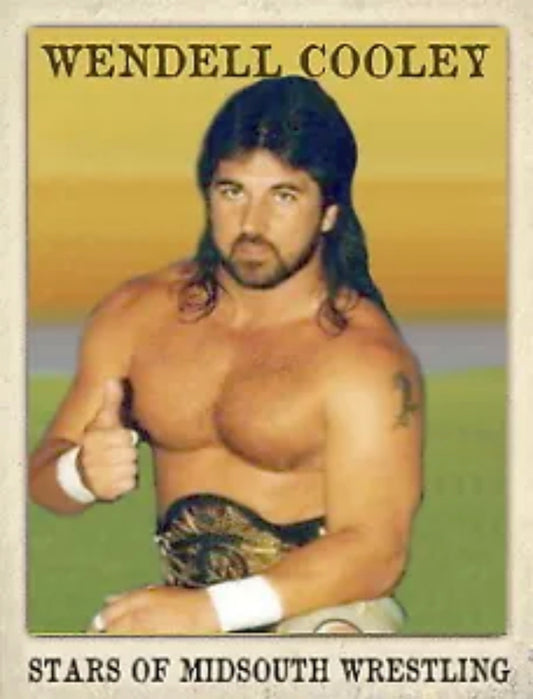 Wendell Cooley trading card PW Catalog